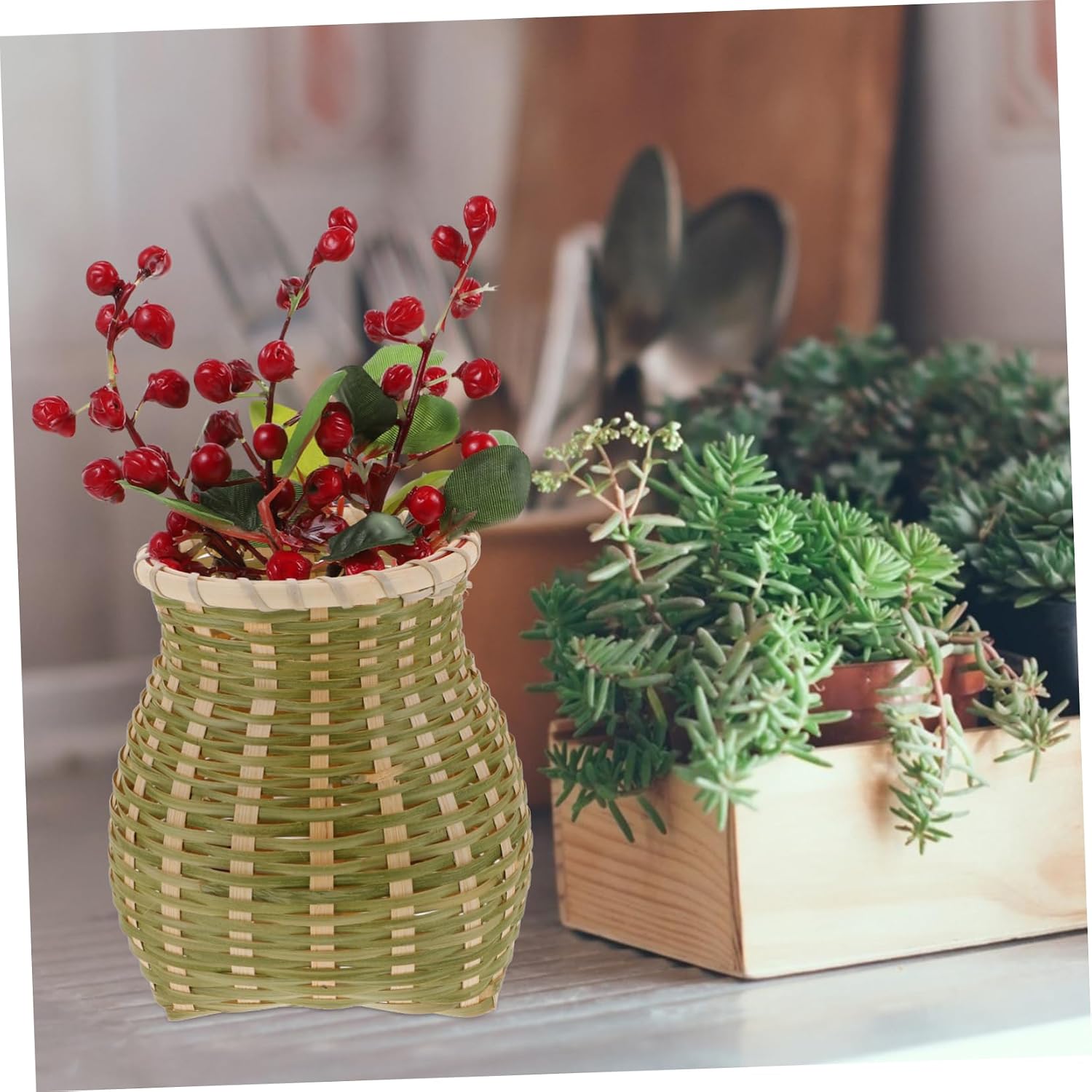 Storage Basket Woven Basket Baskets for Front Bike Basket Decor Toy Baskets Hand Wicker Bike Basket Kid