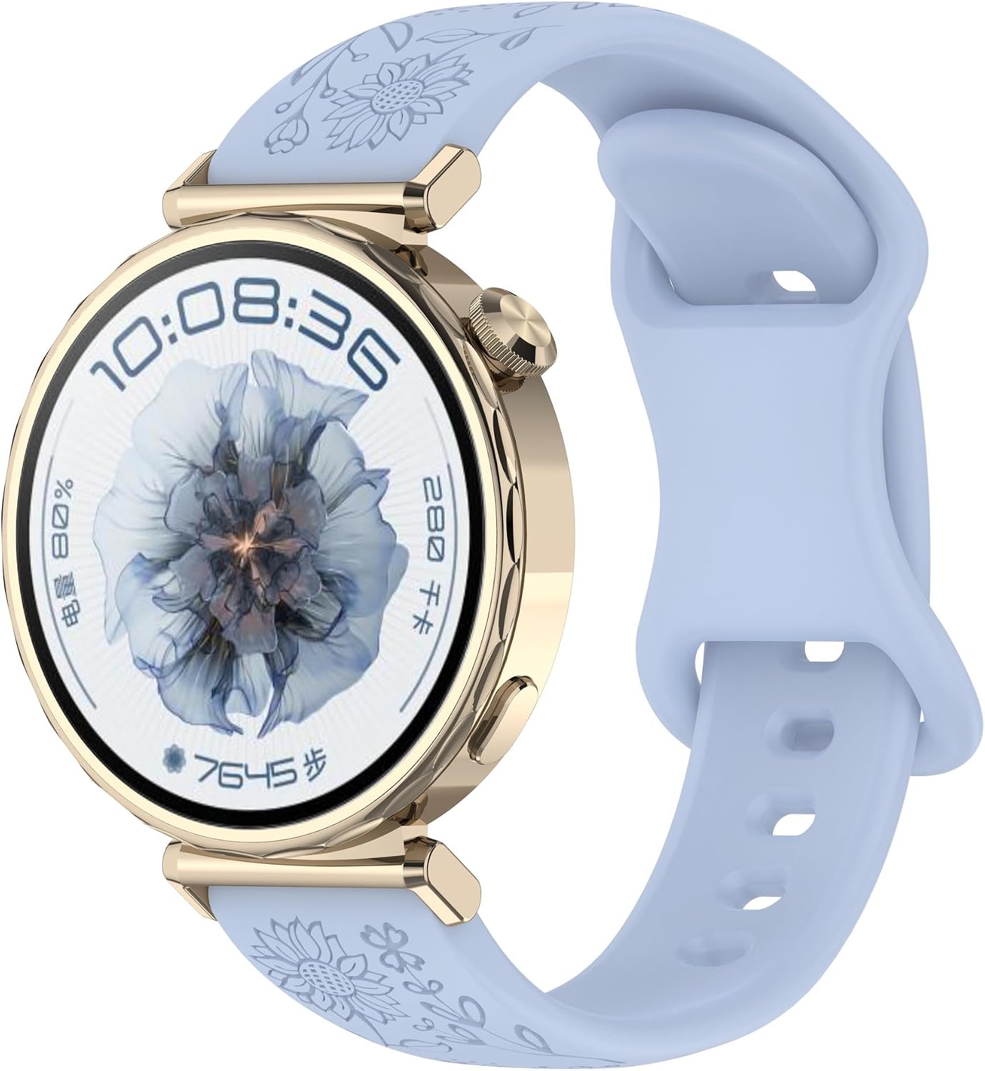 Cinturino di ricambio in silicone per Amazfit Bip U/U Pro/S/S Lite/1S/3 Pro/GTR 42mm/GTS 4/2 Mini/3/2e/Pop Pro/Active 2 Cinturino di ricambio per orologio da donna
