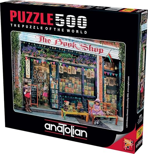 Miniatura 2 de Anatolian Puzzle - The Bookshop Kids, rompecabezas de 500 piezas, #3588