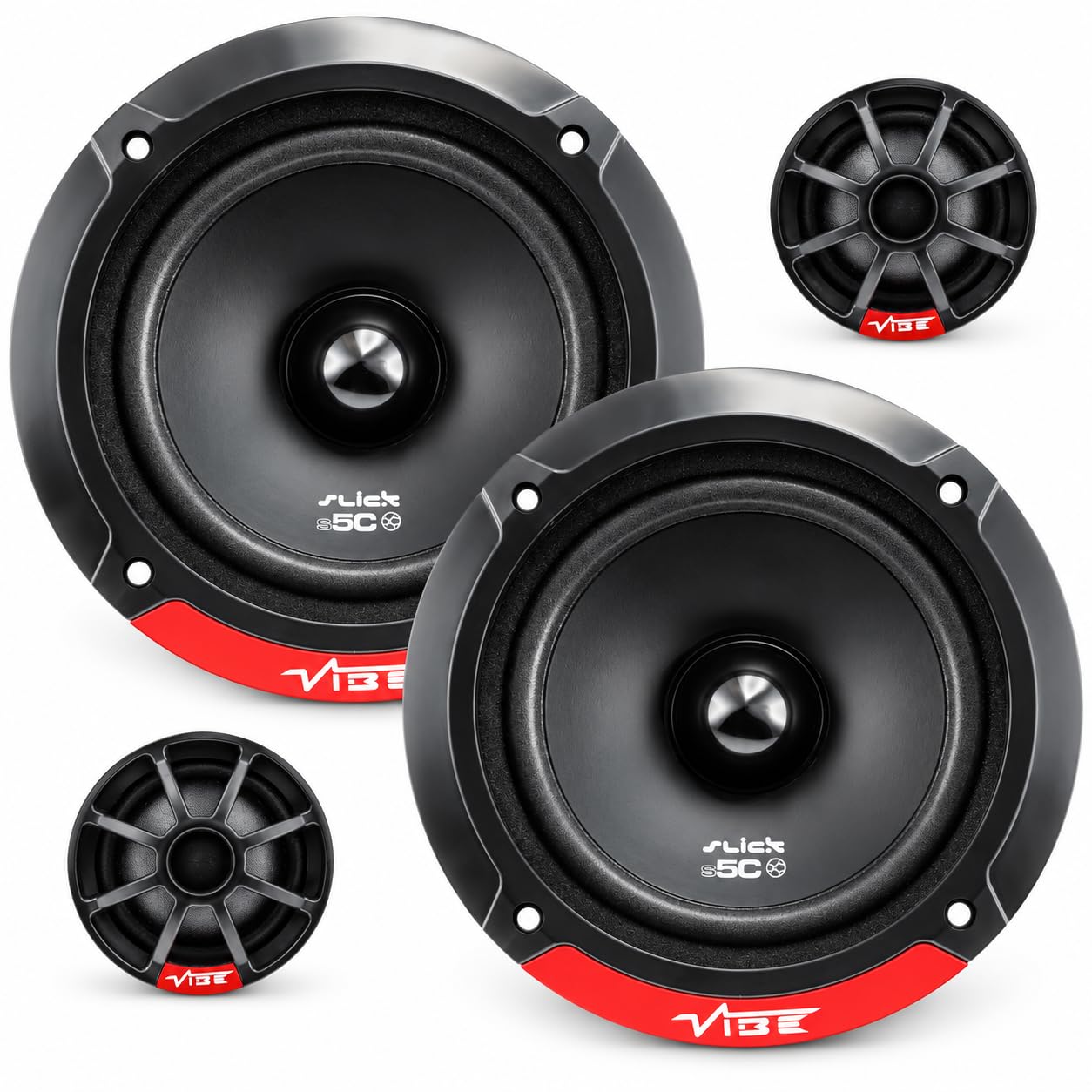 VIBE Slick 5.25” Component speaker - 80/240 W (RMS/MAX)