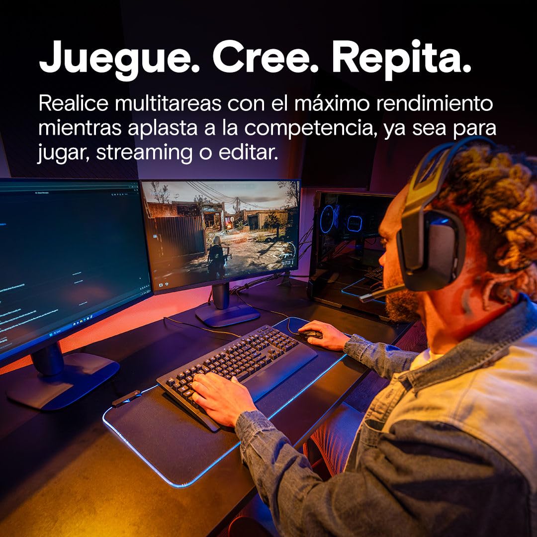 Crucial Pro RAM DDR5 32GB (2x16GB) 6400MHz CL32, Overclocking Gaming, Memoria de Ordenador de Sobremesa, Intel XMP 3.0 / AMD Expo, Negro - CP2K16G64C32U5B