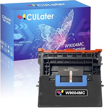 CULater W9004 W9004MC Black Remanufactured Toner Cartridge Replacement for HP Managed E60065x E60075dn E60075x MFP E62575z E62555 E62555dn E62565h E62565hs E62565z 1 Black
