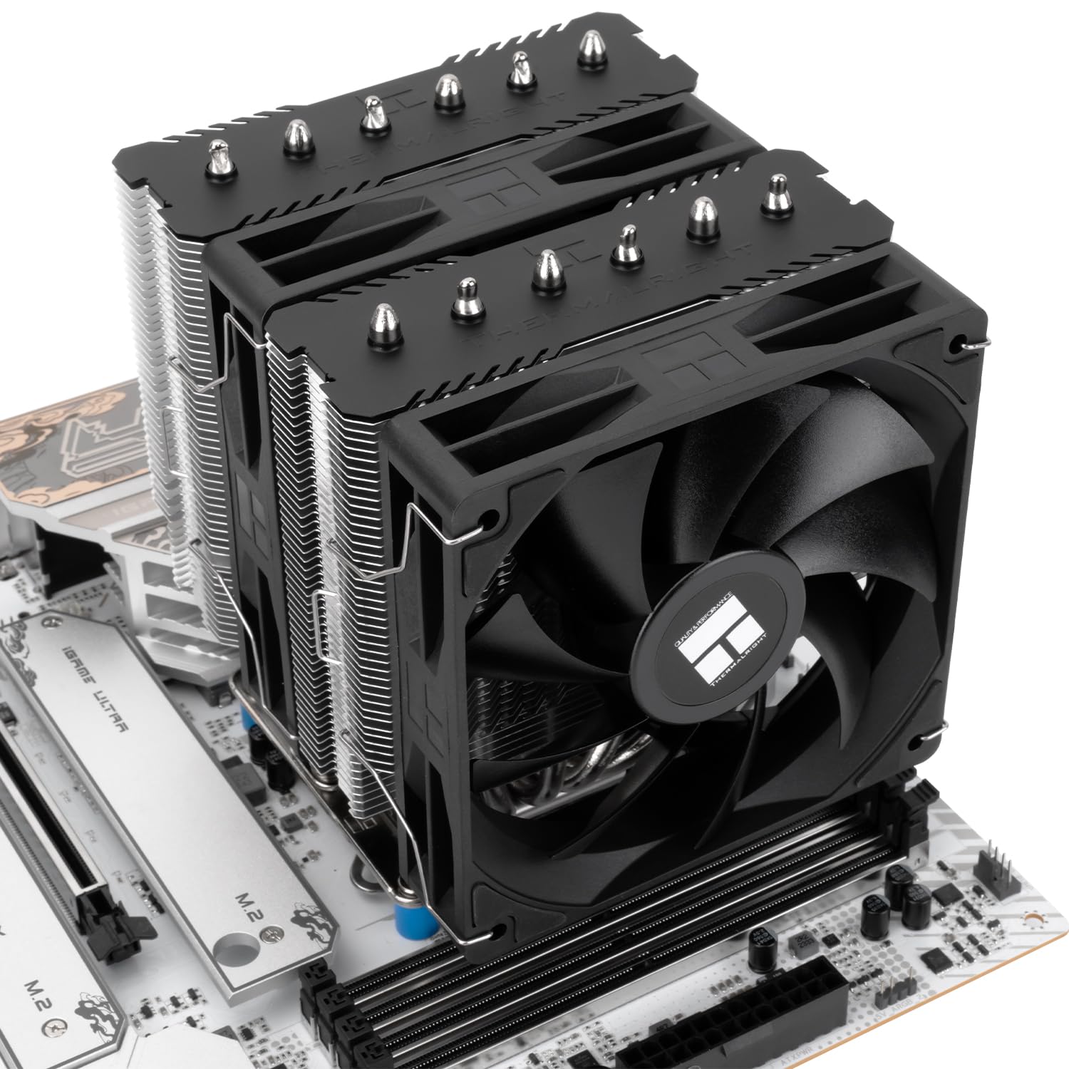 Thermalright Peerless Assassin 120 SE V2 Refroiditore CPU, TL-C12C 120mm Ventole, 1850RPM, 6 Tubazioni di Calore, per AMD AM4/AM5 e Intel LGA 1700/1851