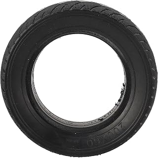 Pneus sólidos para trotinetes elétricos à prova de explosão de 20 cm com excelente aderência para todos os climas