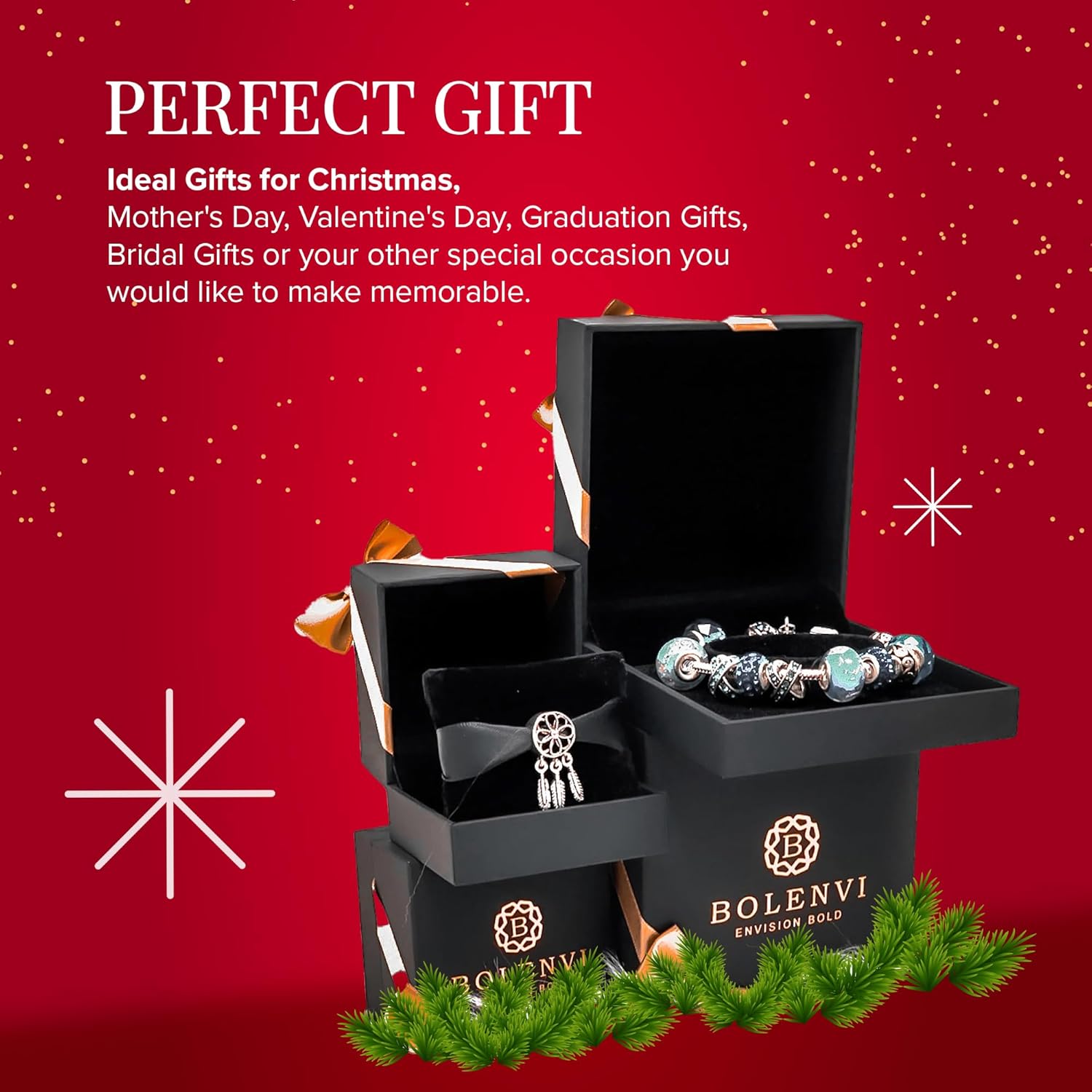 Bolenvi Dangling Dog Pendant Necklace, 925 Sterling Silver Jewelry, 16-22" Adjustable Chain, Pet Dog Charm Necklace for Women