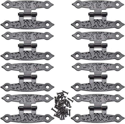 Cerniere Supporto Coperchio Mylerct - 8 Pezzi, Stile Retrò, Per Armadi E Mobili