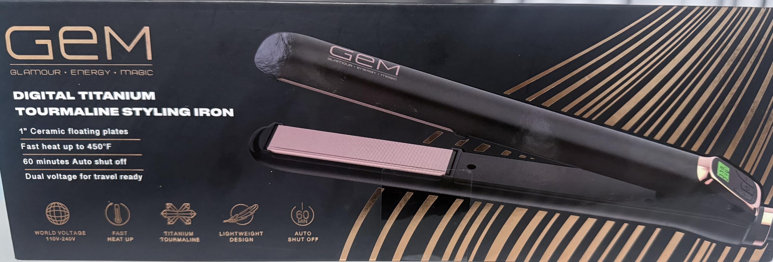 ヘアアイロン radiant x Muse Professional Hair Iron ヘアアイロン radiant x Muse Professional Hair Iron radiant x Muse