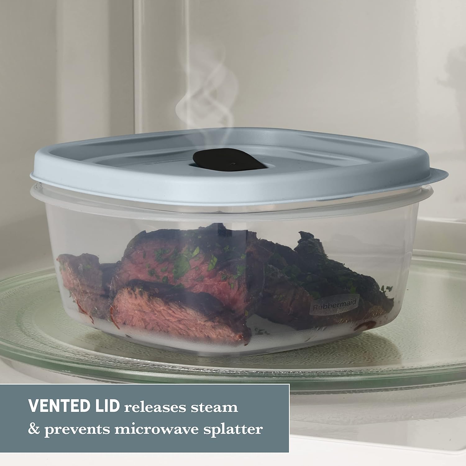 Rubbermaid EasyFindLids Food Storage Containers in Special-Edition Skylight Blue, Chris Loves Julia Designer Series, 42-Piece