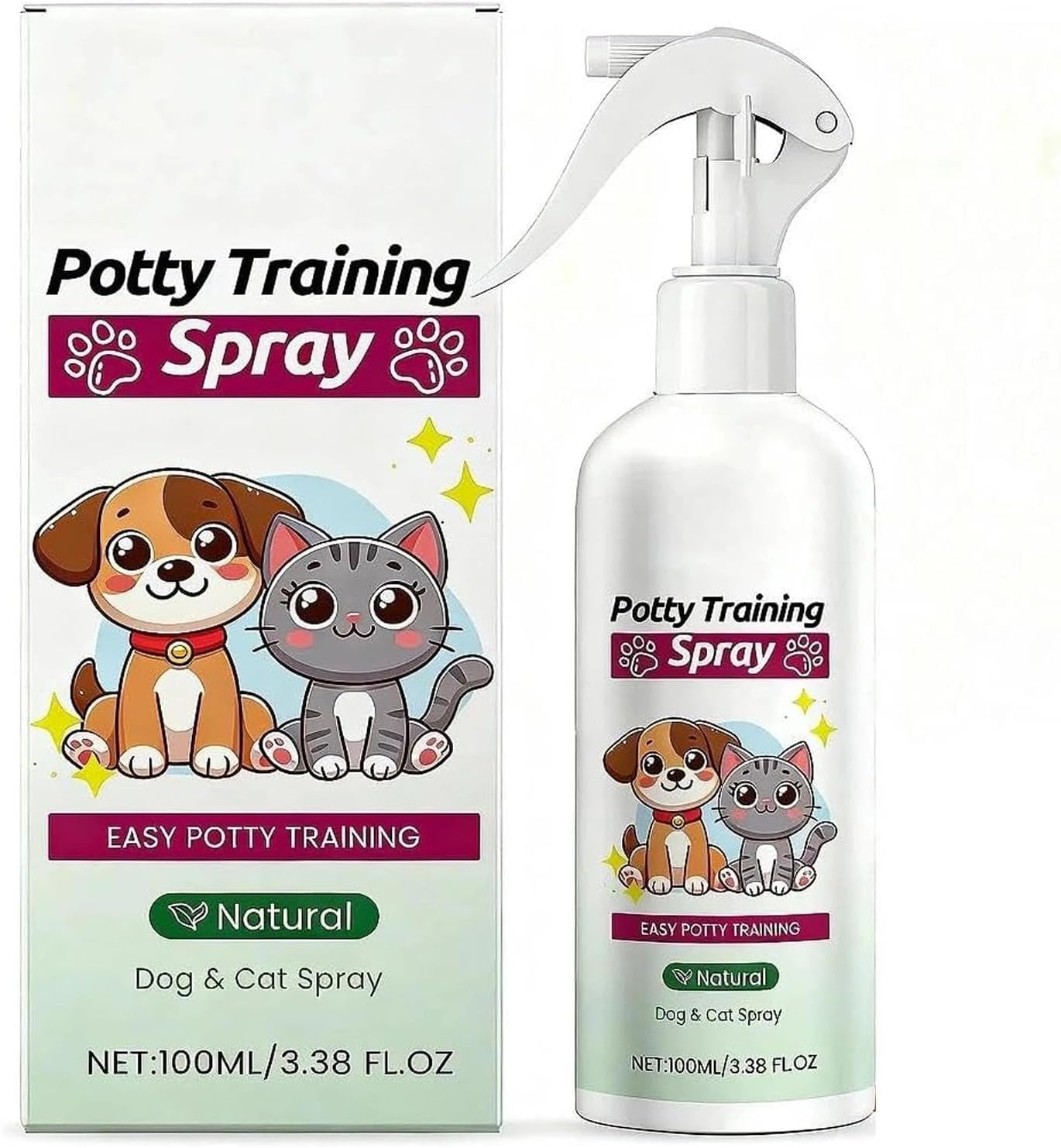 Potty Training Spray for Dogs, Pup/Py Pee Spray Training, Pet Toilet Location Helper, Pet Toilet Attractant