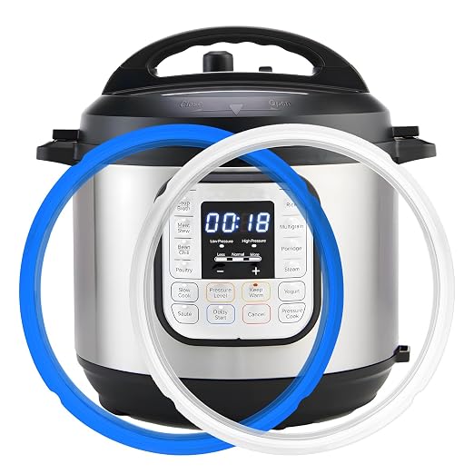 2 Anillos de Sellado 6qt para Instant Pot, Repuestos de Silicona miniatura 10