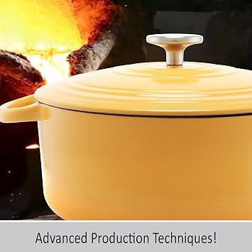 Chantal Enameled Cast Iron Cookware, 3 pc Set, Marigold