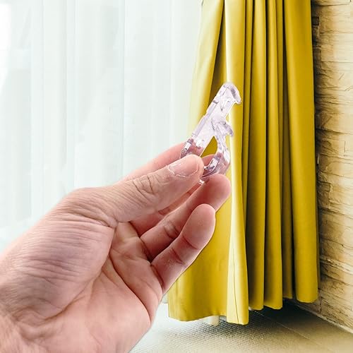 Miniatura 7 de Amazing Drapery Hardware Juego de 3 guías de cable transparente, para persianas enrollables y romanas, solución de seguridad infantil y doméstica