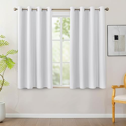 Miniatura 31 de BONZER Cortinas 100% opacas, 4 paneles, cortinas de ventana con bloqueo de luz con aislamiento térmico, cortina de oscurecimiento total de Azul