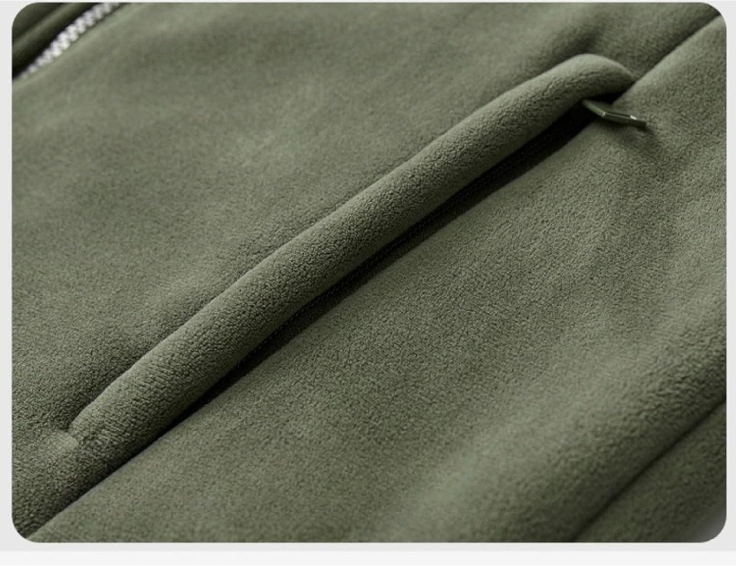 Men Warm Thick Fleece Hooded Jacket Casual Soft Fall Winter Cargo Coat Warm Full Zip Outdoor Cardigan Jackets