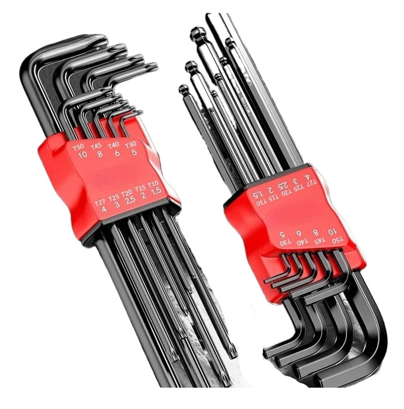 Generico Set di chiavi cacciaviti esagonali con coppia, compatibile for motocicli, biciclette