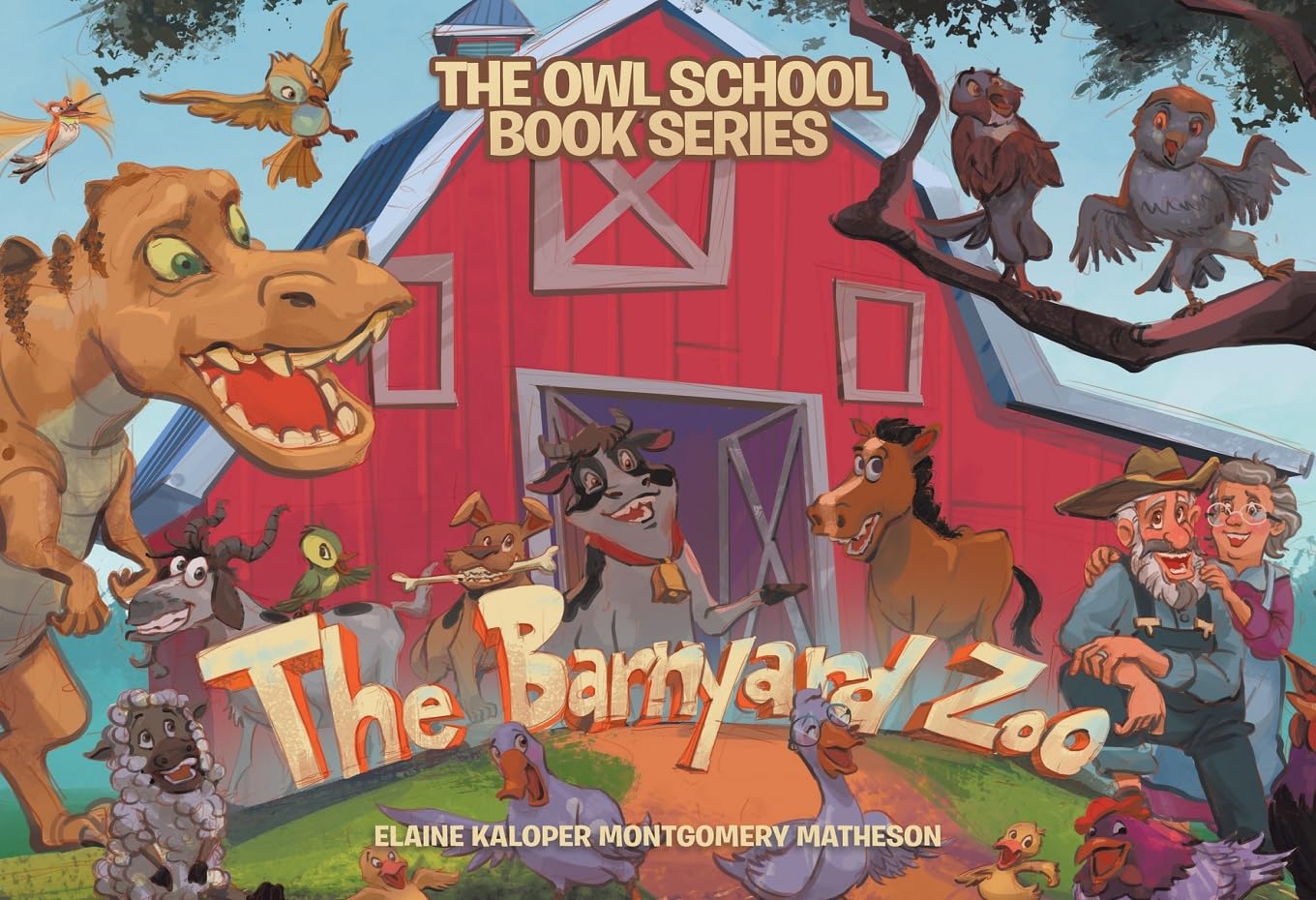 The Barnyard Zoo: Elaine Kaloper Montgomery Matheson: 9780228865636 ...