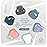 Haven Toothbrush Cover Family Pack - Fits Electronic and Manual Toothbrushes - Travel Toothbrush Case Holders - Set of 6 Tooth Brush Protectors (White, Blue, Purple, Coral, Teal, Charcoal Gray)