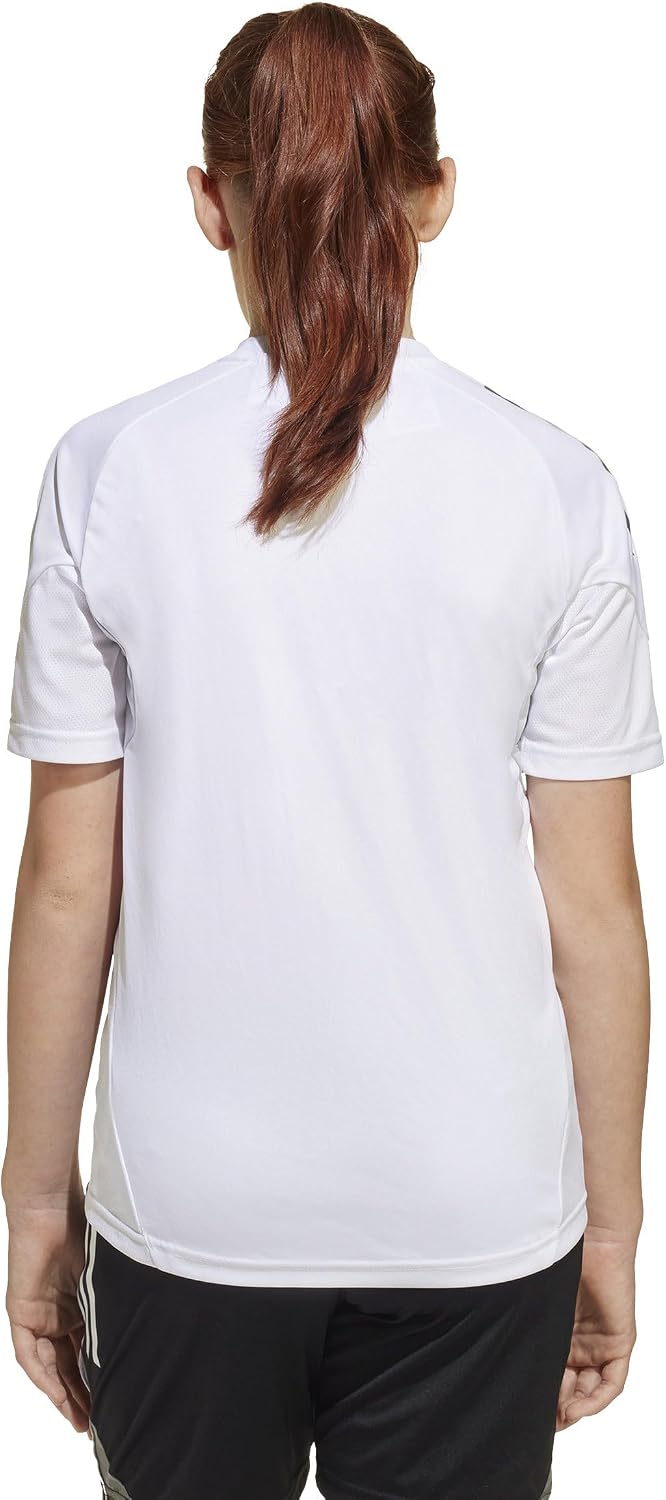 adidas Tiro 25 Competition Youth Soccer Jersey L White
