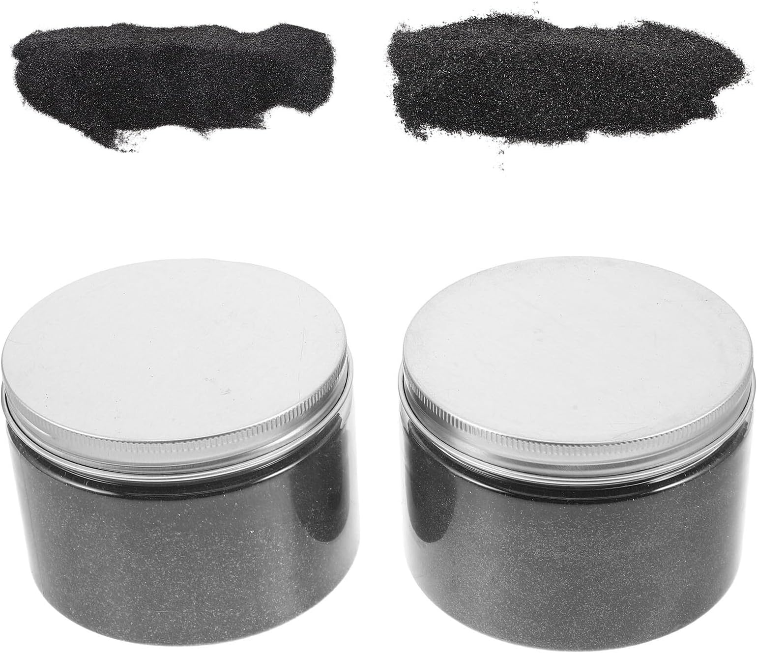 Amosfun 2 Boxes Professional Grade Rock Tumbling Grit Set 60/80 Grit Abrasive Media for Stone Polishing and Jewelry Crafting with 500g Polishing Compound Suitable for Vibratory Tumblers