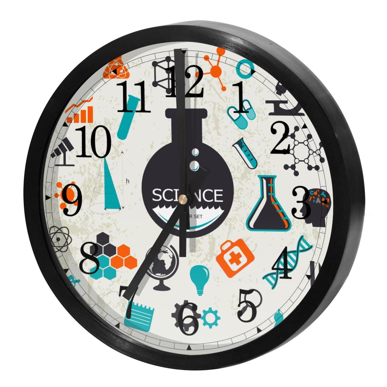 Horloge murale sans tic-tac pour éliminer le bruit dans votre cuisine ou bureau