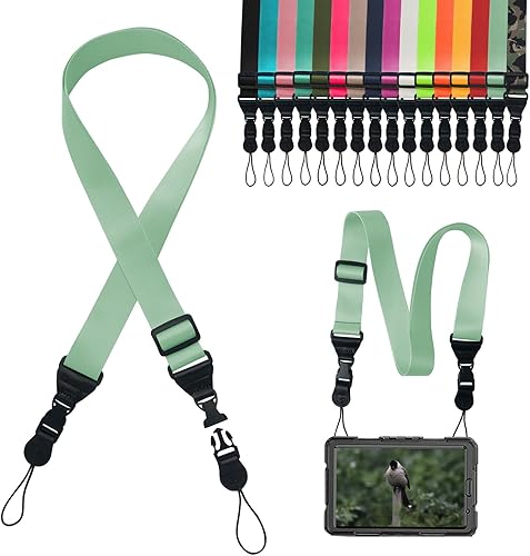 Miniatura 11 de Correa de hombro ajustable: cómoda para iPad, correa de nailon para el cuello para iPad/Samsung Tablet, binocular para cámara, bolsa de equipaje
