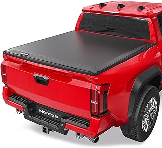 MOSTPLUS 5FT Roll-Up Soft Vinyl Truck Bed Tonneau Cover Compatible with 2005-2015 Toyota Tacoma Extra Short Model On Top Fleetside Cargo Bed 60Inch
