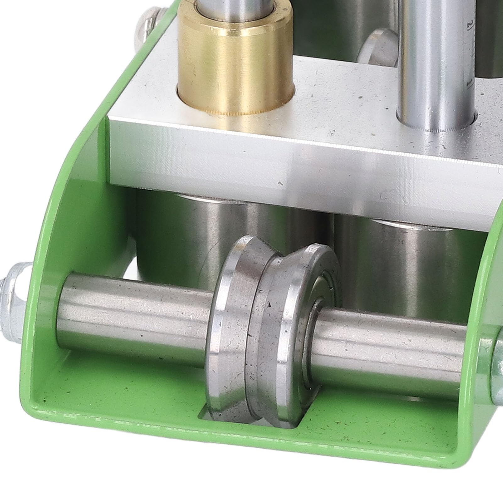 Brilluxa Sheet Metal Bender, 2 stazioni Manuale di piegatura in metallo 0 a 90 gradi, freno in lamiera portatile, strumento di piegatura in lamiera per tetti e guardie della