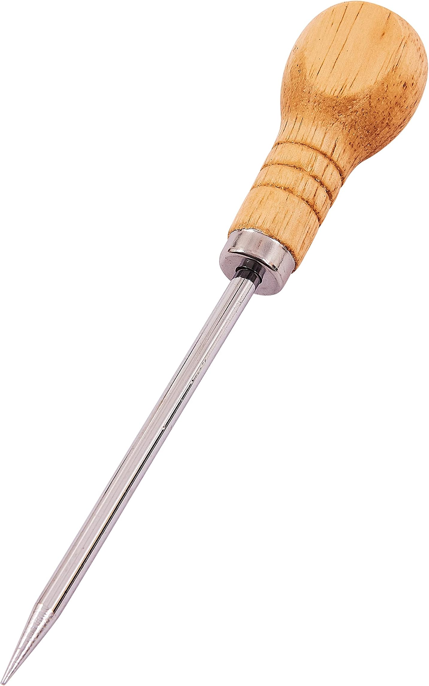 Amtech S2450 Wooden Handle Bradawl, Multi-Colour, 4-Inch