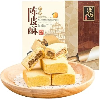 SntCrave 18 Flavours Chinese Pastry Assortment | Traditional Variety Pack Pineapple, Mango, Osmanthus, Wife Cake, Green Tea & More | Soft, Sweet & Flaky | Gift or Tea Time Chenpi Cake
