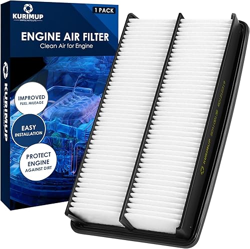 Filtro de aire de repuesto para motor CA10013, filtración eficiente que ofrece un 99% de purificación de aire, apto para Honda Odyssey (2005-2010),