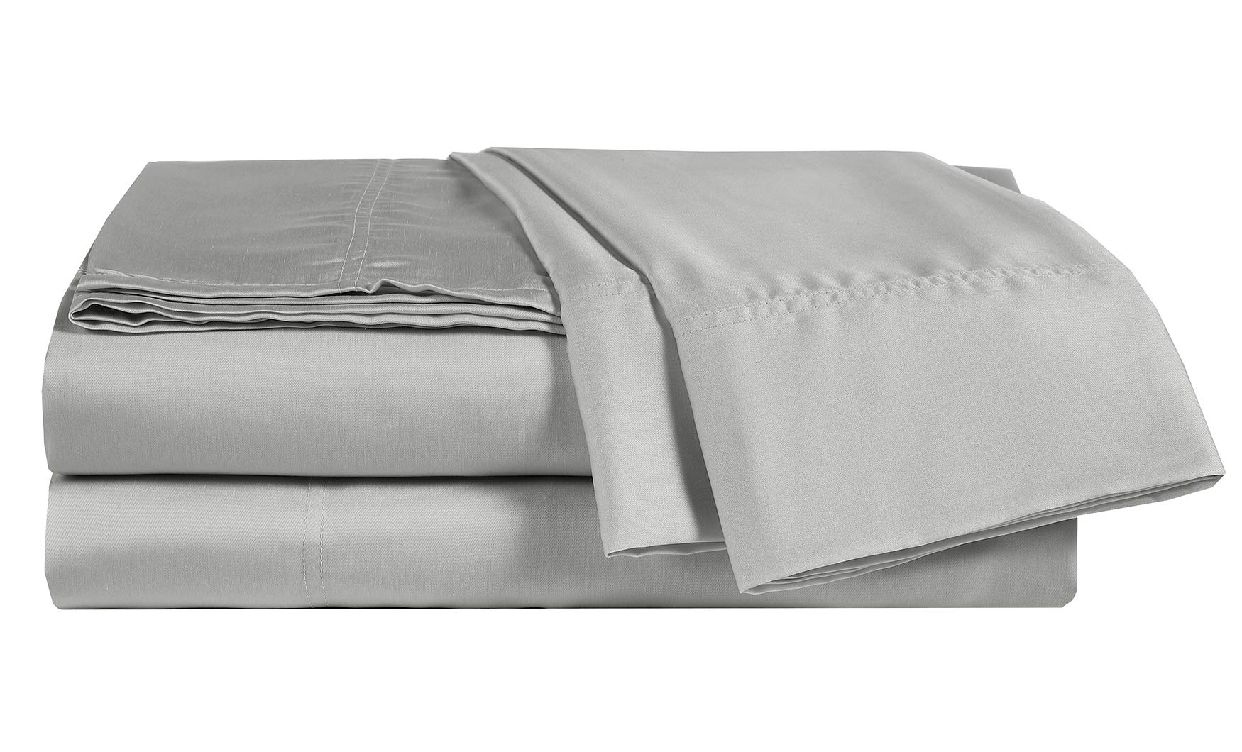 Sponsored Ad - 100% Natural Bamboo Sheet Set, Full Size Sheets 4 Pieces, Deep Pocket up to 18 inches, Luxuriously Cooling ...