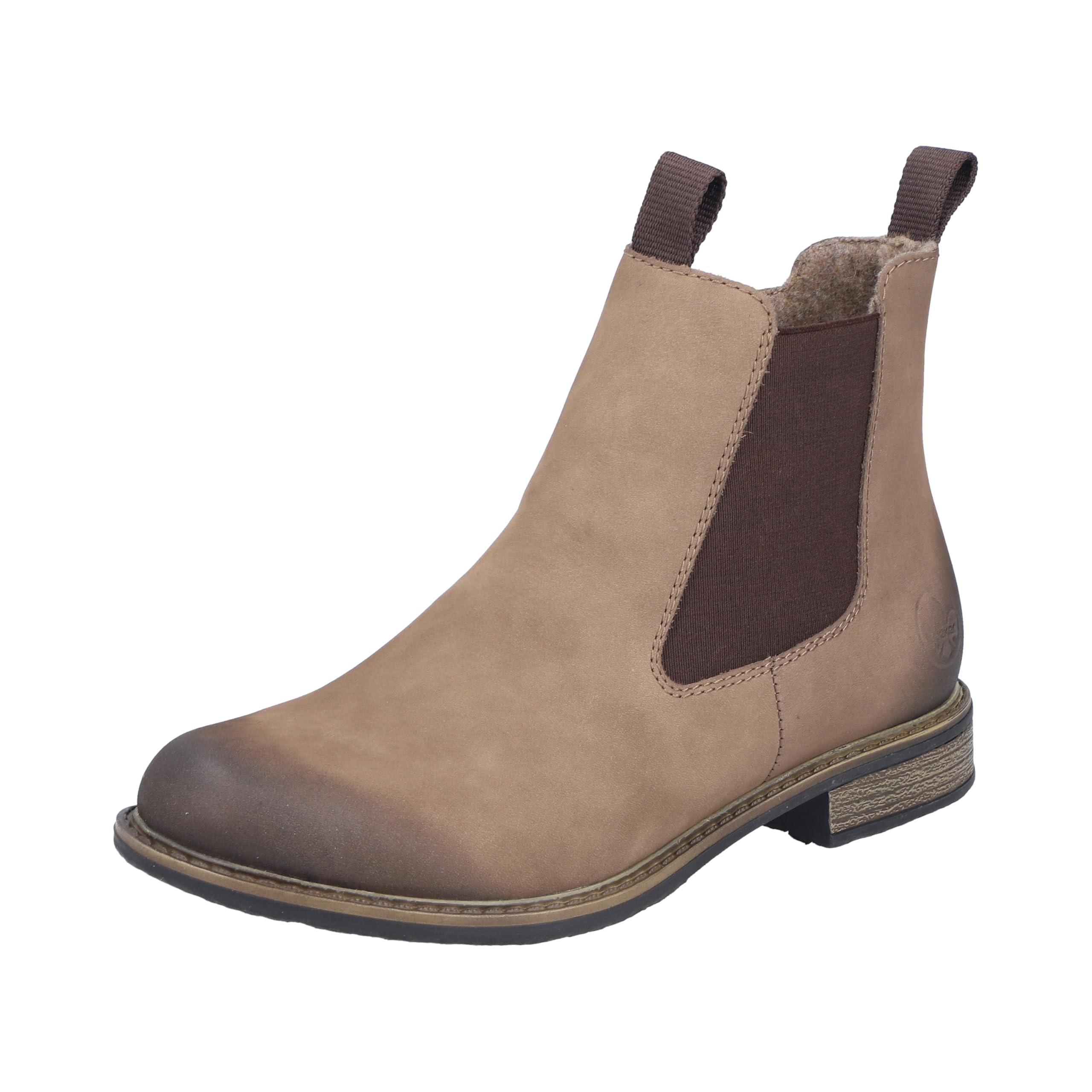 Rieker Women's 74878 Chelsea Boat, Brown, 3.5 UK