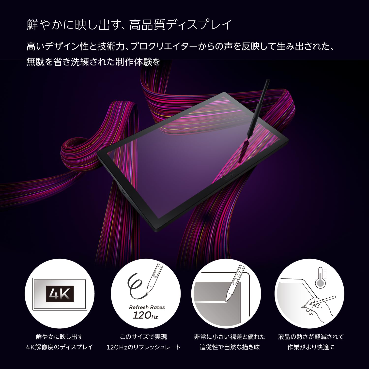 Amazon | Wacom Cintiq Pro (Wacom Cintiq Pro 17, 本体) DTH172K4C