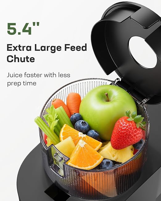 Extractor de Jugos Prensado en Frío Boca Ancha 5.4" Motor 10 miniatura 2