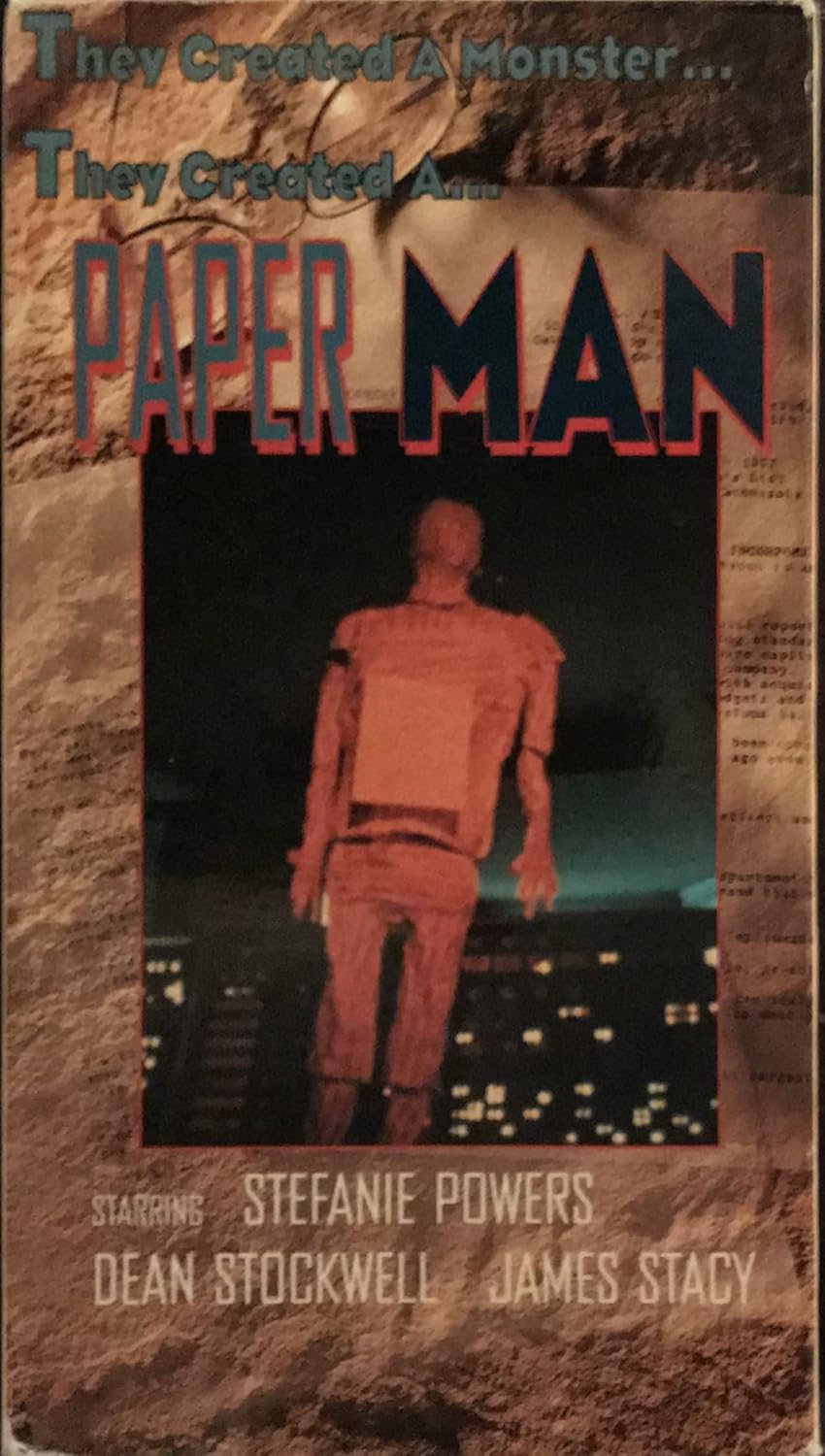 Amazon.com: Paper Man [VHS] : Dean Stockwell, Stefanie Powers, James ...