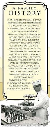 Philadelphia Candies Milk Chocolate Almond Bark, 6 oz. Gift Bag