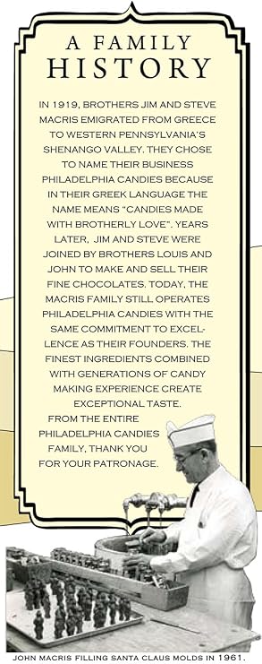 Philadelphia Candies Milk Chocolate Almond Bark, 6 oz. Gift Bag