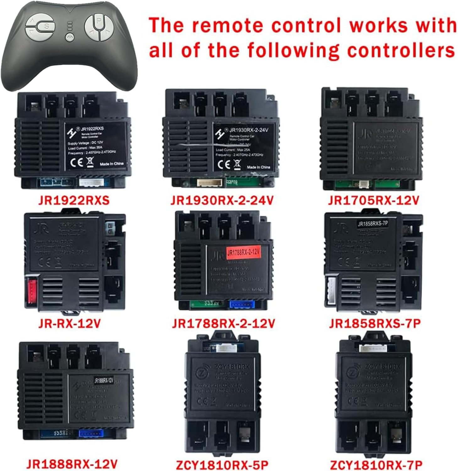 Compatible Control Box Models Part 2