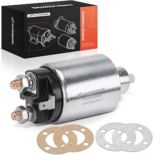A-Premium Starter Solenoid Compatible with Hyundai, Subaru, Dodge, Kia, Mitsubishi, Suzuki, Eagle, Mazda, Mercury, Nissan, Plymouth, Pontiac, Saab Models - Sonata, Crosstrek, Forester, Impreza - 12V