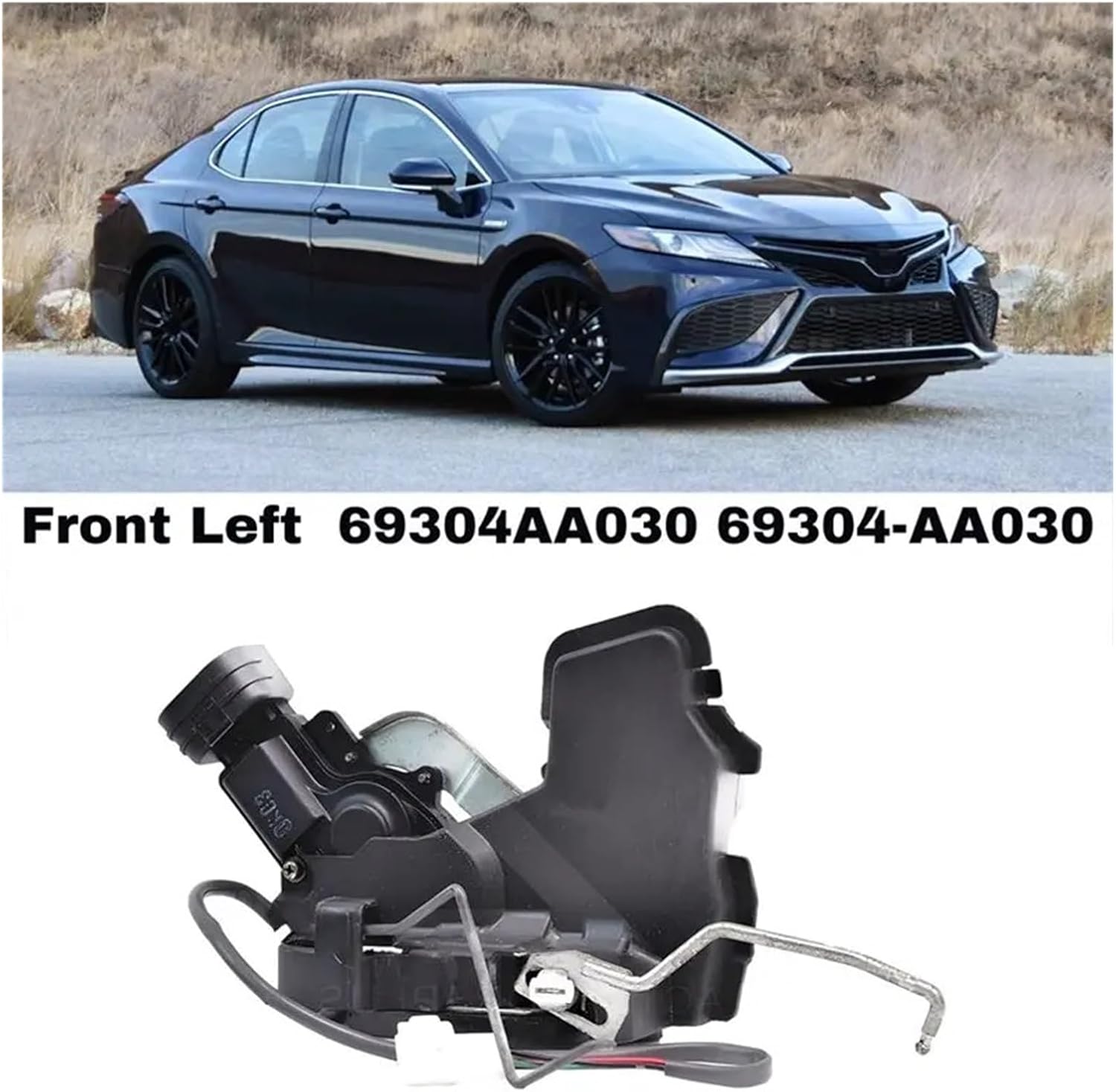 Front Left Driver Door Power Latch Lock Compatible with Toyota Camry 1997-2001 Car Door Latch Actuator 69304-AA030 69304-AA010
