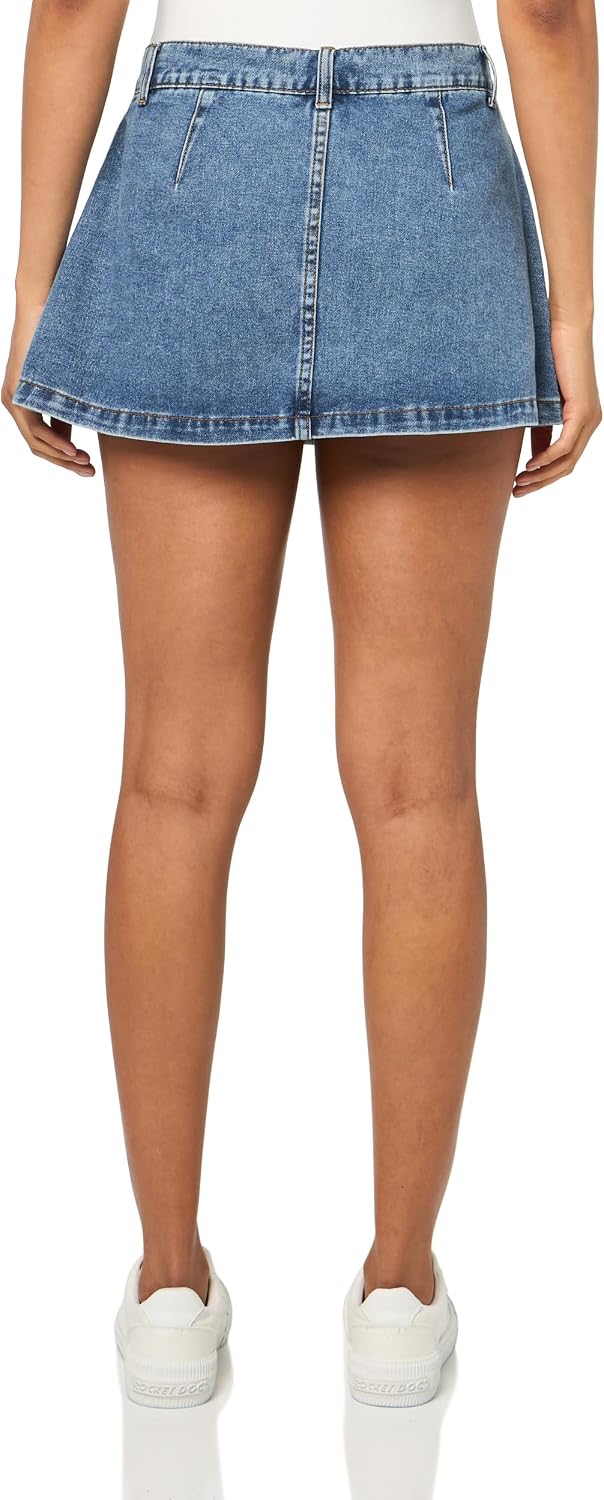 Steve Madden Women's Steve Madden Apparel Marlowe Denim Skort
