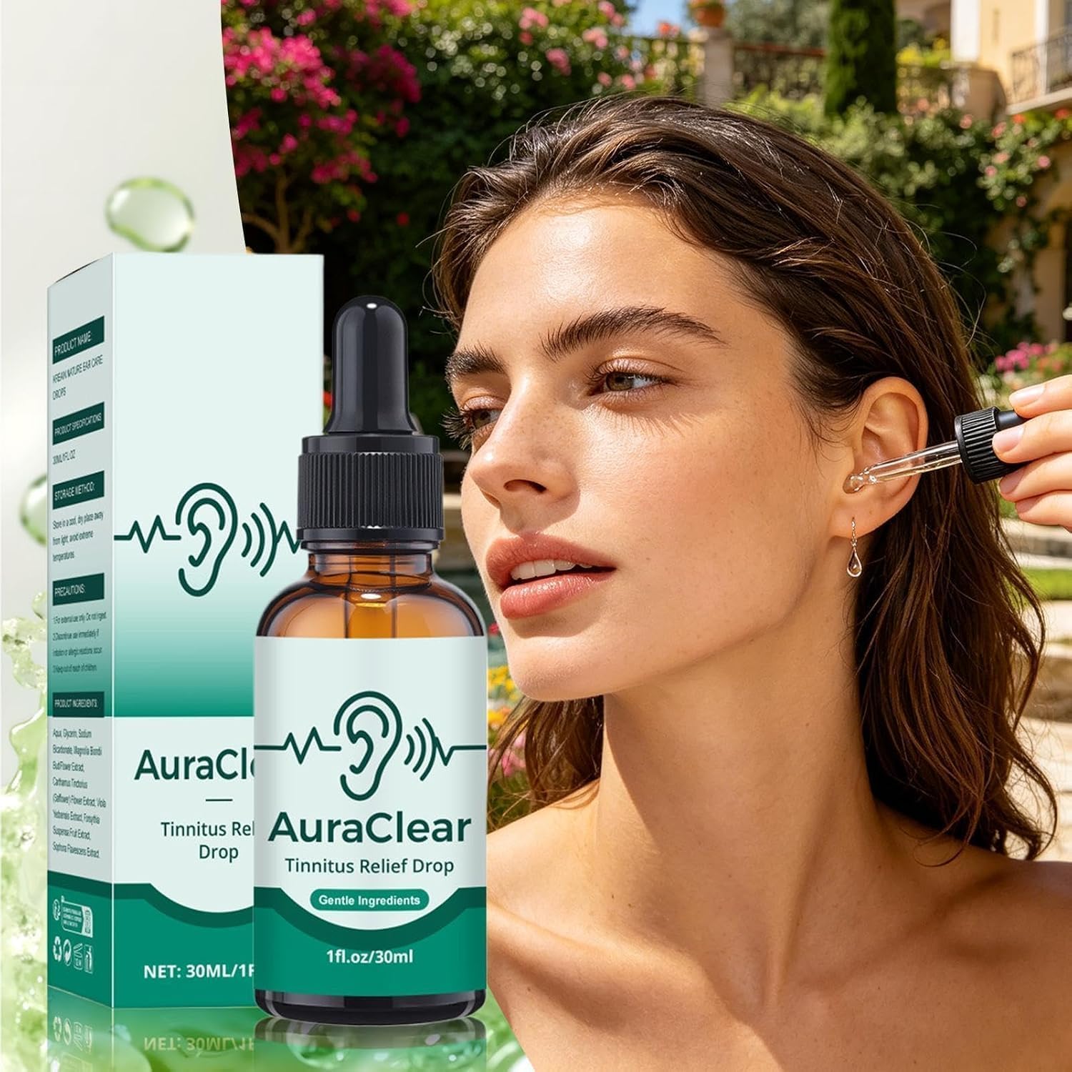 Auraclear Ear Cleaning & Relief Drops | Natural Ear Care Formula for Ear Hygiene & Comfort | Gentle Ear Cleaning Solution | Convenient Ear Health Care — Amazon image 6