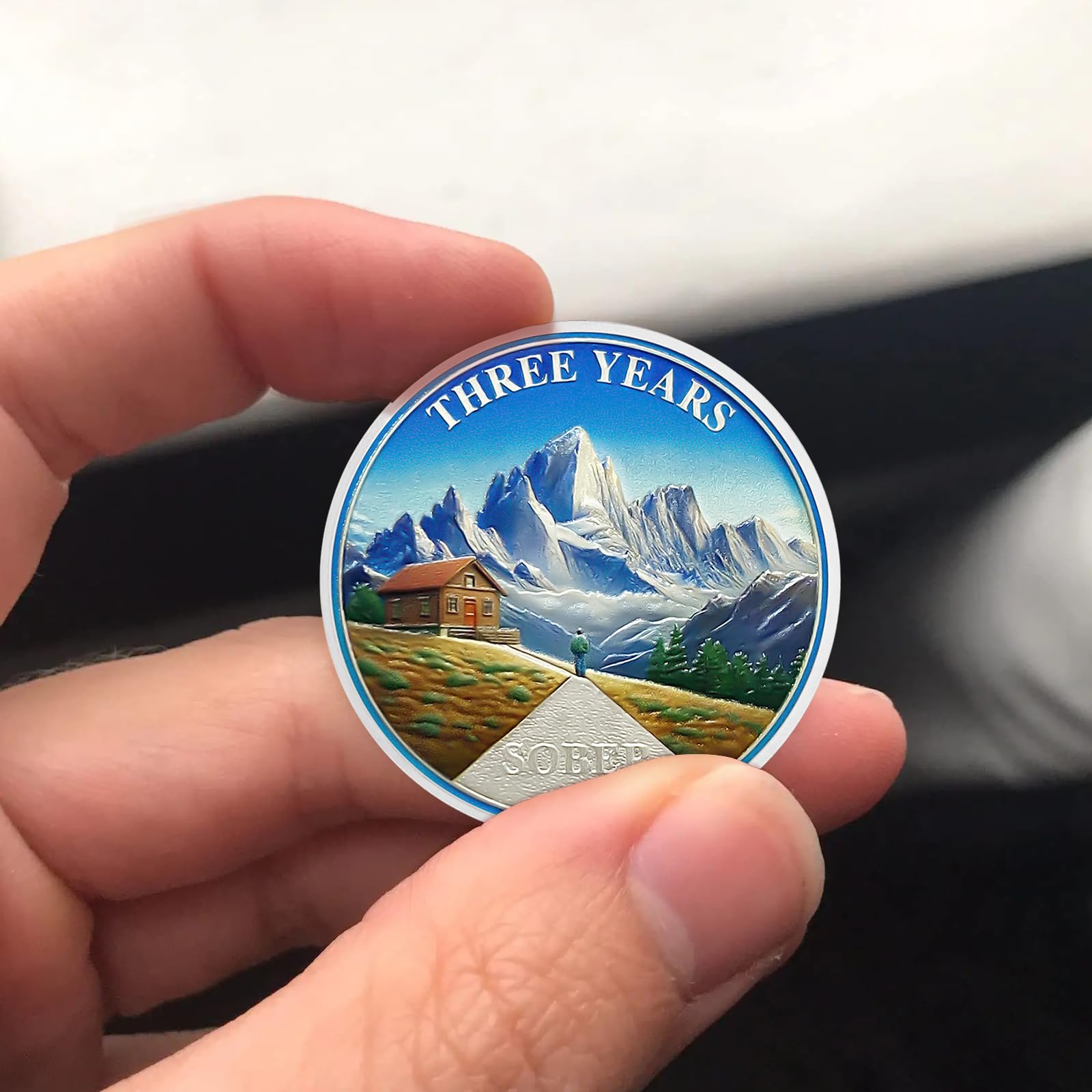 ACGZQY 3 Year Sobriety Coin - Image 4