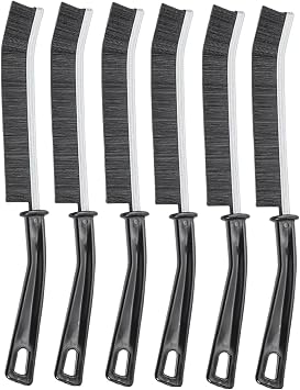 6Pcs Crevice Cleaning Brush, Cleaning Tools for Household Use, Multifunctional Gap Cleaning Supplies for Kitchen, Toilet, Bathroom, Vehicle, Window, Faucets, Grout, Home