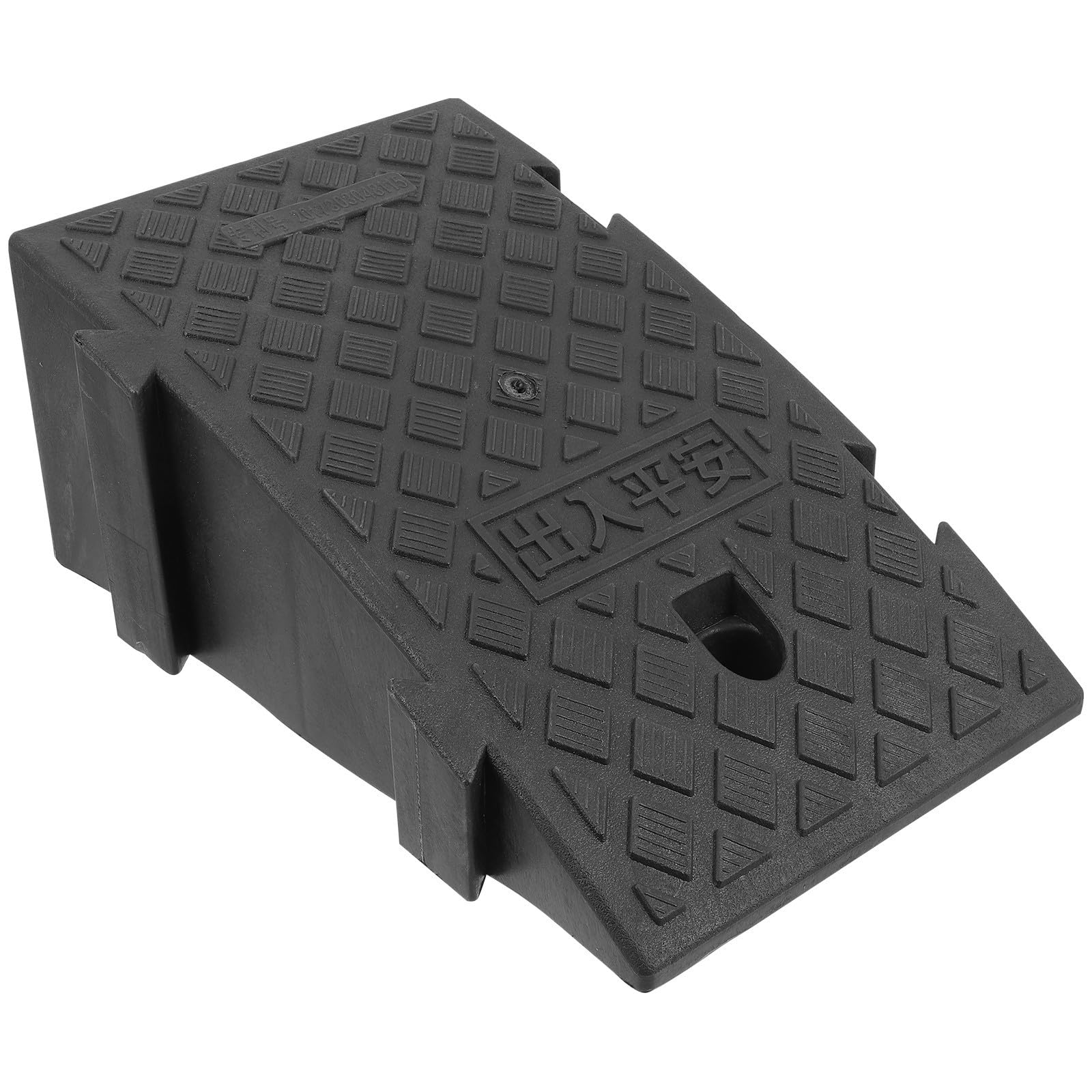 Tappetino Rampa in Plastica per Auto Uso Esterno Nero