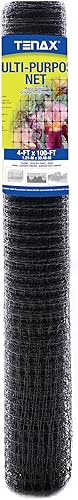 Miniatura 7 de Tenax 60041909 - Red multiusos multiusos 2 pies x 50 pies color negro