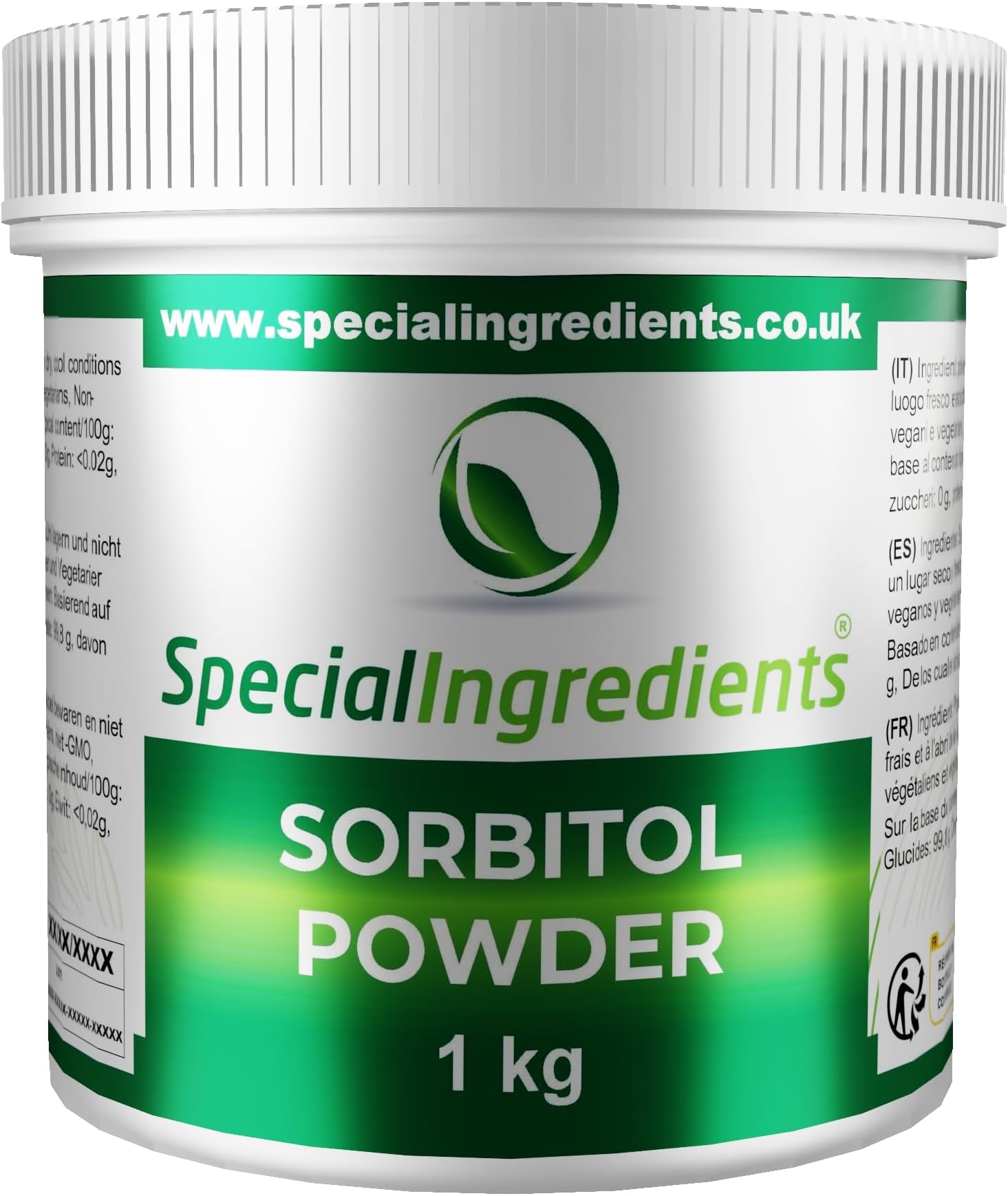 Special Ingredients Sorbitol Powder 1kg Premium Quality Non GMO