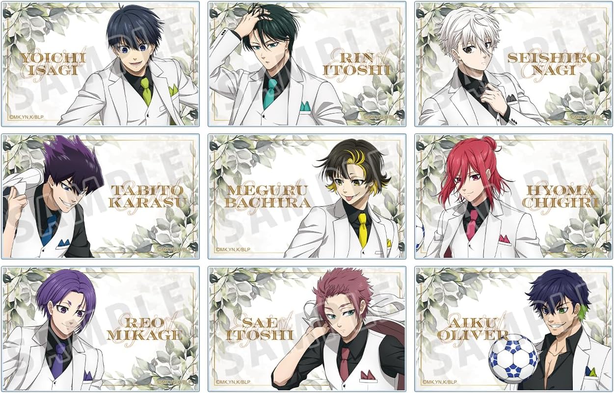 Blue Rock TV Anime Suit Model Version 2 Trading Acrylic Cards Box of 9