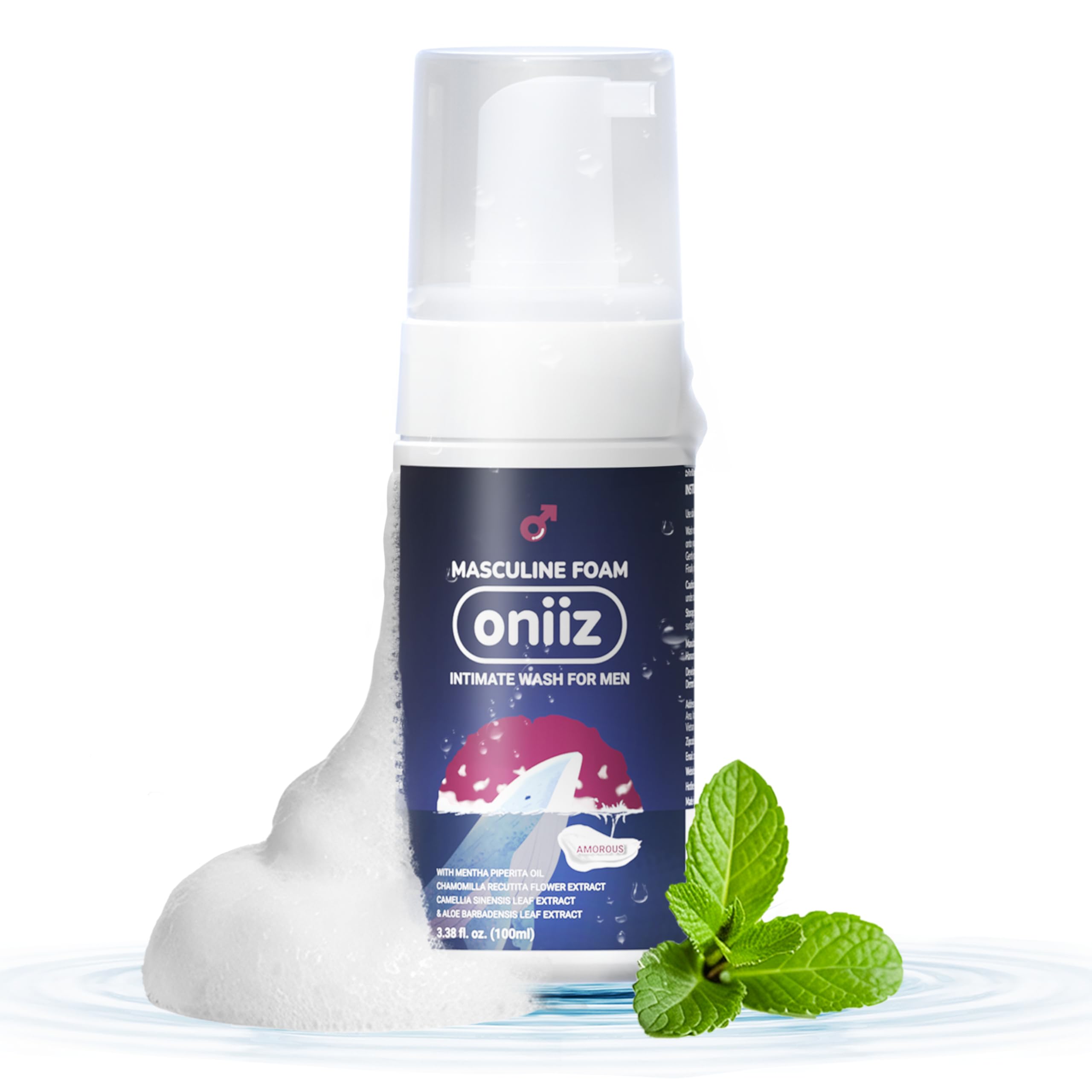 Amazon.com : ONIIZ Masculine Foam Amorous Intimate Wash for Men