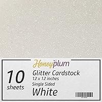 Vista 8 de Cartulina rosa con purpurina, 10 hojas de papel con purpurina de alta calidad, papel pesado de construcción brillante de 12 x 12 pulgadas